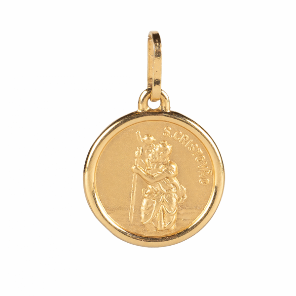 Pingente Medalha São Cristóvão - Imagem 1