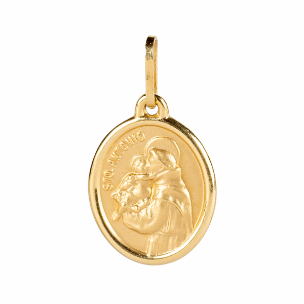 Pingente Medalha Santo Antônio - Imagem 1