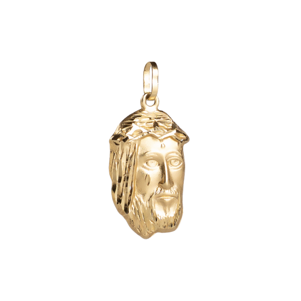 Pingente Medalha Face de Cristo - Imagem 1